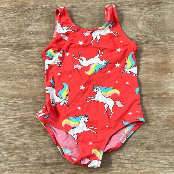 Zara Swim Zara Kids Toddler Girl Swimsuit 34 3t Unicorn Poshmark